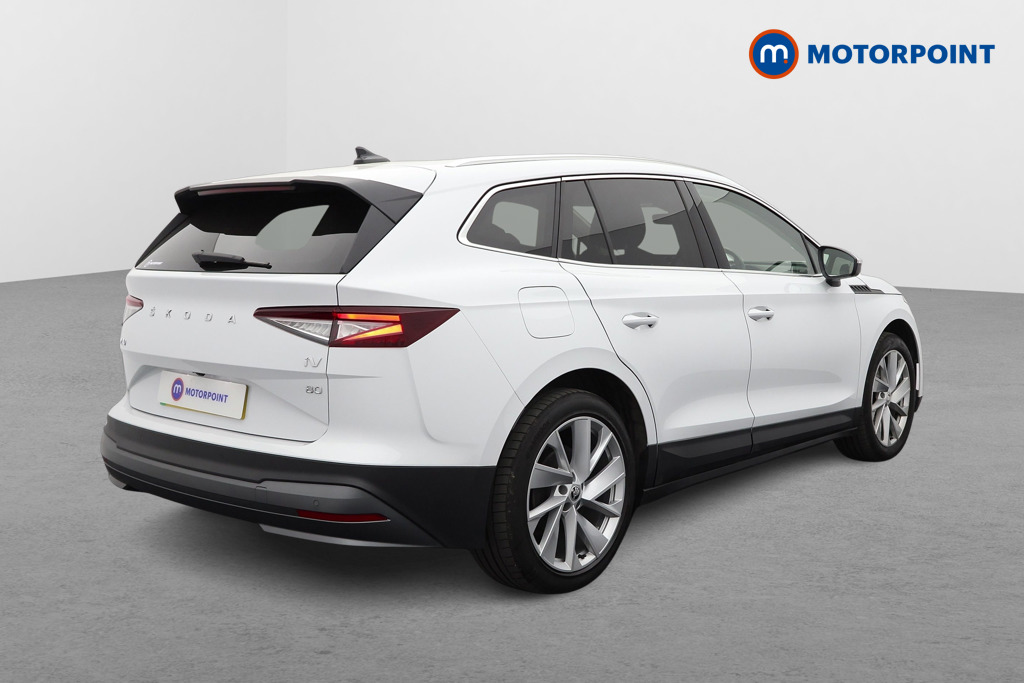 Skoda Enyaq 80 Ecosuite Automatic Electric SUV - Stock Number (1565105) - Drivers side rear corner
