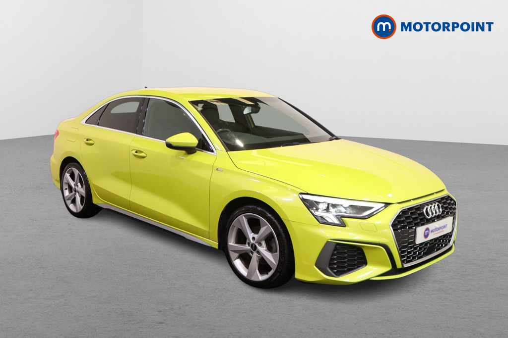Audi A3 S Line Manual Petrol Saloon - Stock Number (1565595) - Drivers side front corner