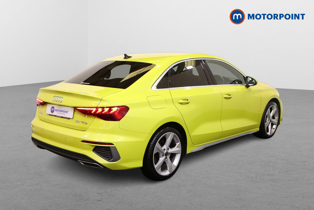 Audi A3 S Line Manual Petrol Saloon - Stock Number (1565595) - Drivers side rear corner