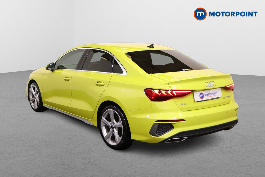 Audi A3 S Line Manual Petrol Saloon - Stock Number (1565595) - Passenger side rear corner