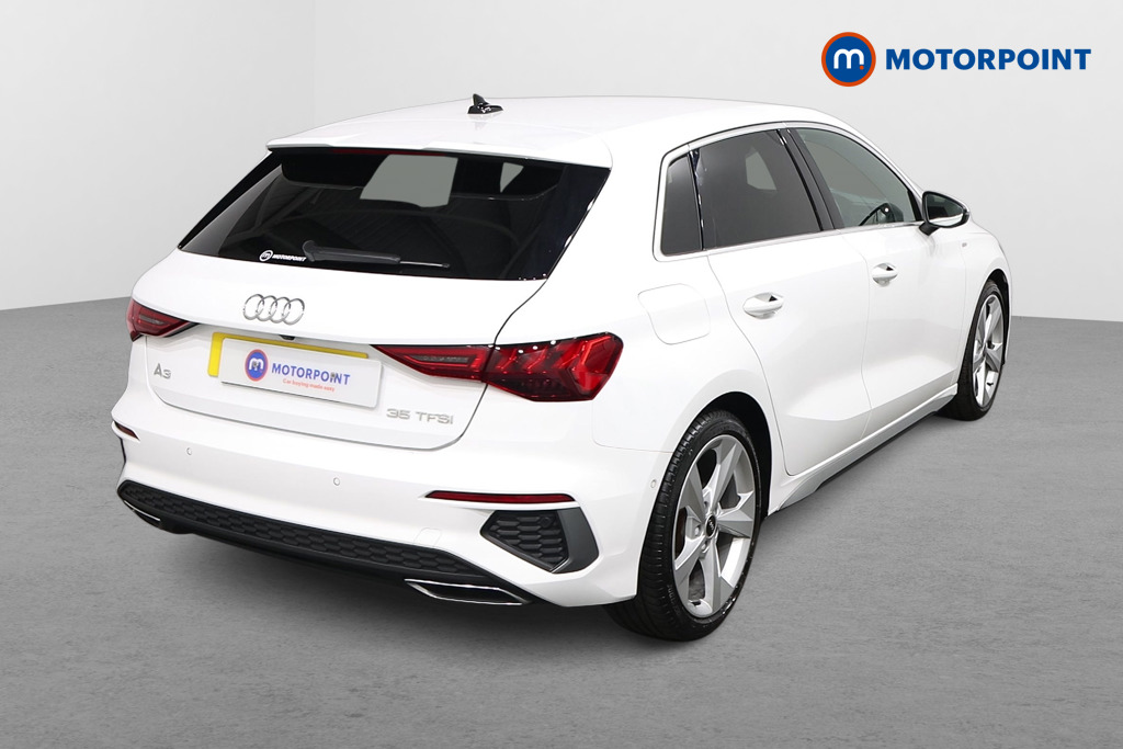 Audi A3 S Line Automatic Petrol Hatchback - Stock Number (1566034) - Drivers side rear corner