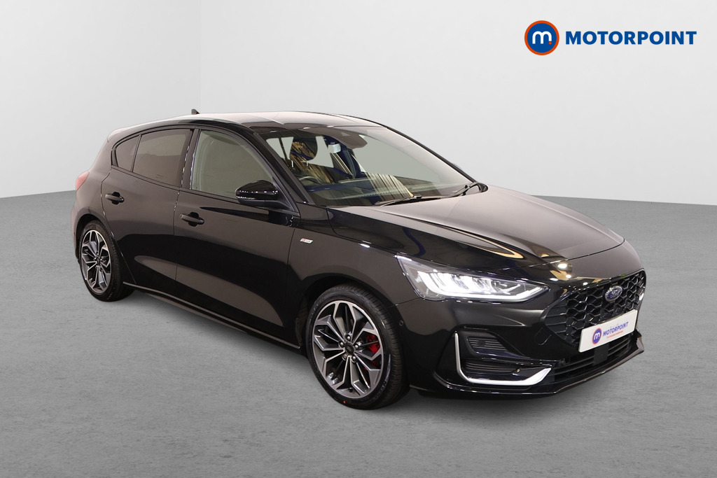 Ford Focus St-Line Vignale Manual Petrol-Electric Hybrid Hatchback - Stock Number (1568263) - Drivers side front corner