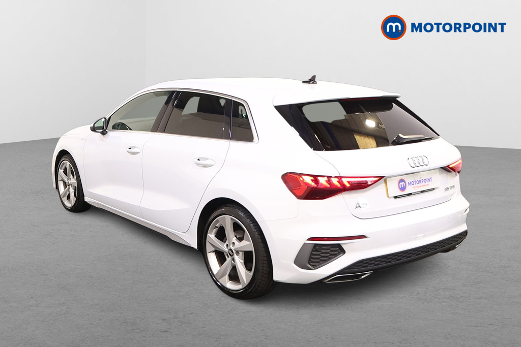 Audi A3 S Line Manual Petrol Hatchback - Stock Number (1569747) - Passenger side rear corner