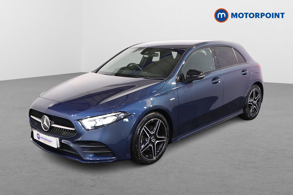 Mercedes-Benz A Class Amg Line Executive Edition Automatic Petrol Hatchback - Stock Number (1569767) - Passenger side front corner