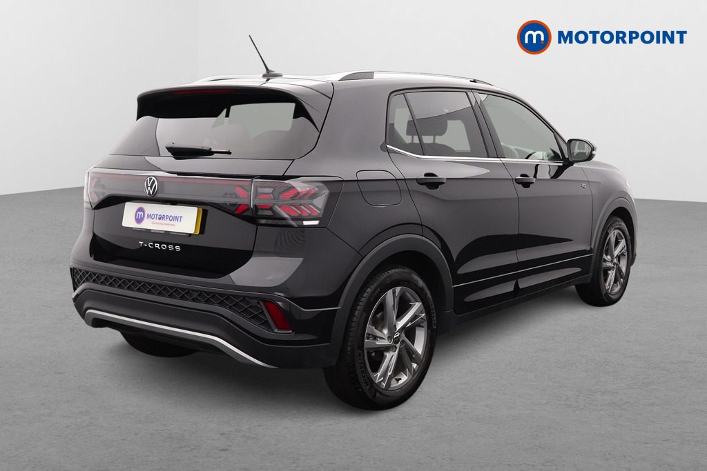 Volkswagen T-Cross R-Line Automatic Petrol SUV - Stock Number (1570905) - Drivers side rear corner