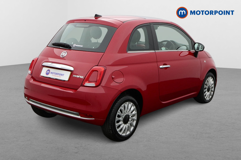 Fiat 500 1.0 Mild Hybrid 3Dr Manual Petrol-Electric Hybrid Hatchback - Stock Number (1559954) - Drivers side rear corner