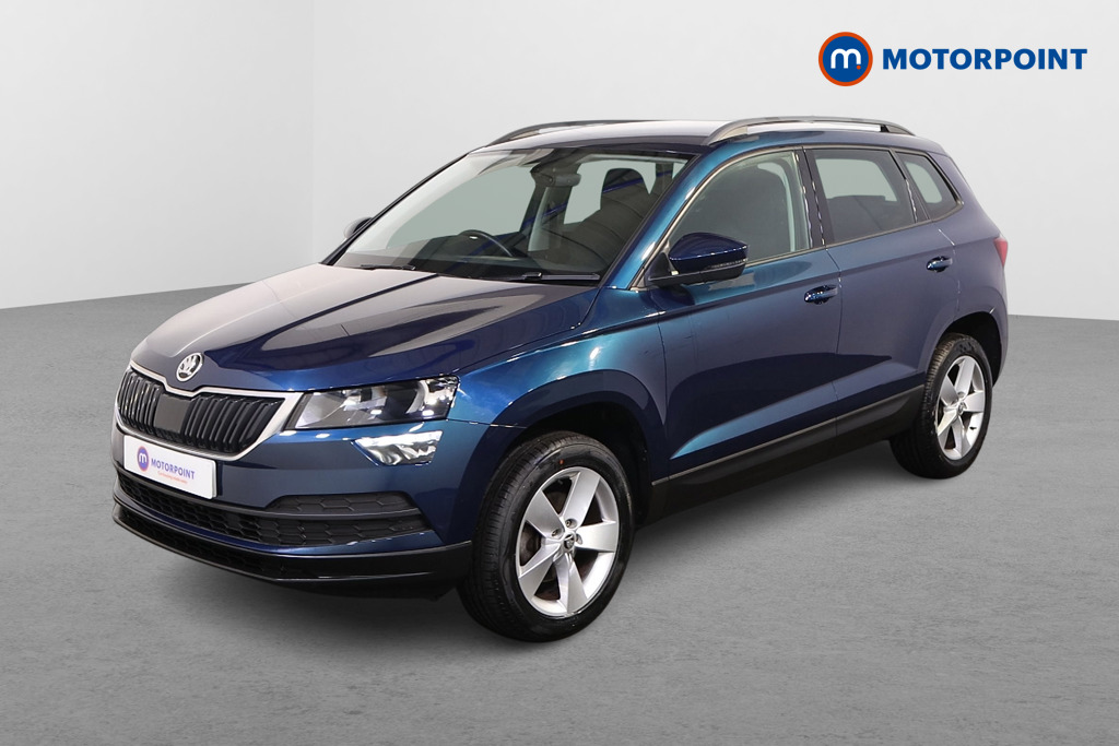 Skoda Karoq SE Manual Petrol SUV - Stock Number (1564188) - Passenger side front corner