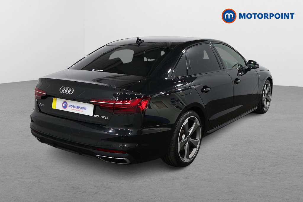 Audi A4 Black Edition Automatic Petrol Saloon - Stock Number (1564524) - Drivers side rear corner