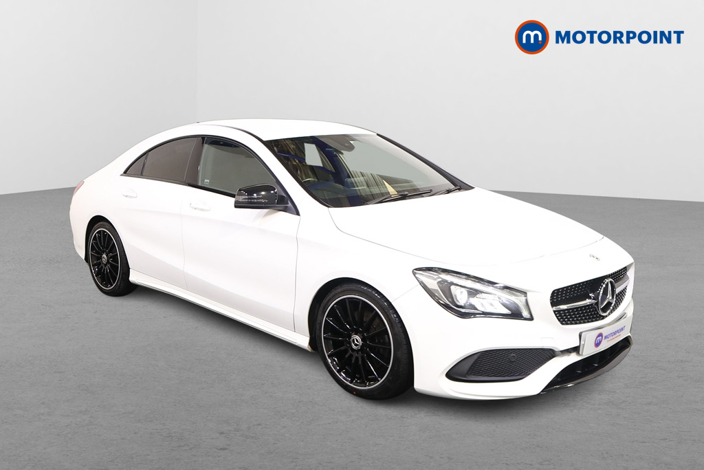 Mercedes-Benz CLA Amg Line Night Edition Automatic Diesel Coupe - Stock Number (1564549) - Drivers side front corner