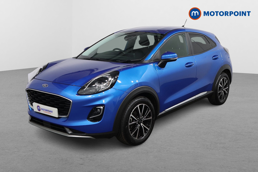 Ford Puma Titanium Manual Petrol-Electric Hybrid SUV - Stock Number (1565237) - Passenger side front corner