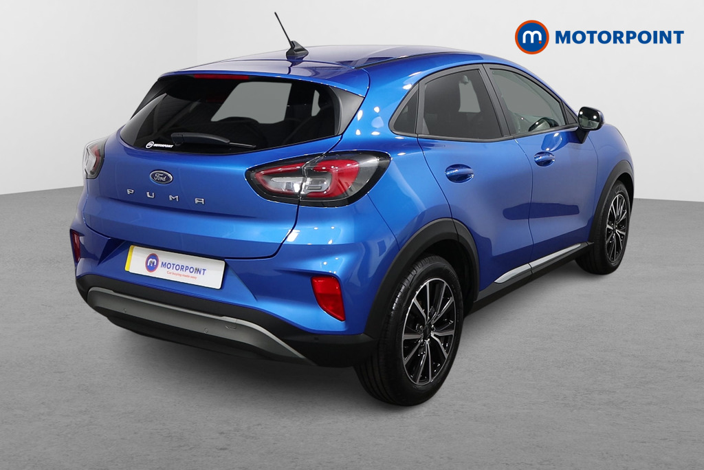 Ford Puma Titanium Manual Petrol-Electric Hybrid SUV - Stock Number (1565237) - Drivers side rear corner