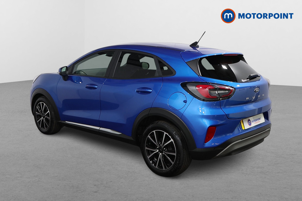 Ford Puma Titanium Manual Petrol-Electric Hybrid SUV - Stock Number (1565237) - Passenger side rear corner