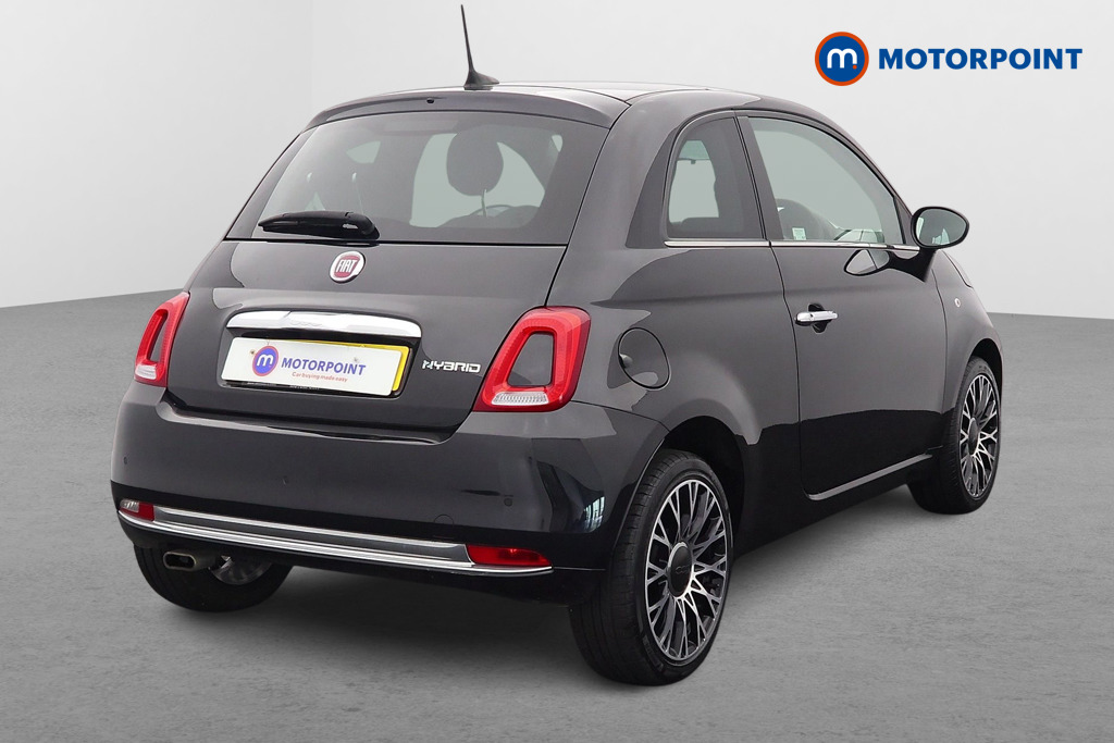 Fiat 500 1.0 Mild Hybrid 3Dr Manual Petrol-Electric Hybrid Hatchback - Stock Number (1565263) - Drivers side rear corner