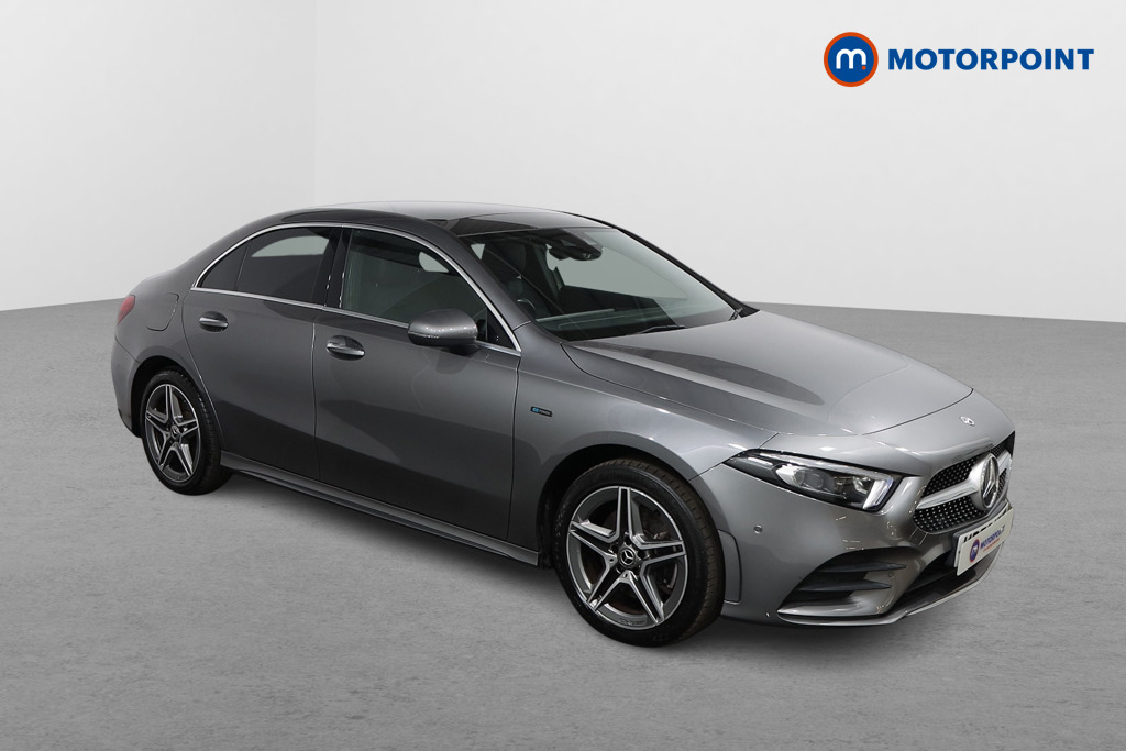 Mercedes-Benz A Class Amg Line Automatic Petrol Plug-In Hybrid Saloon - Stock Number (1565431) - Drivers side front corner