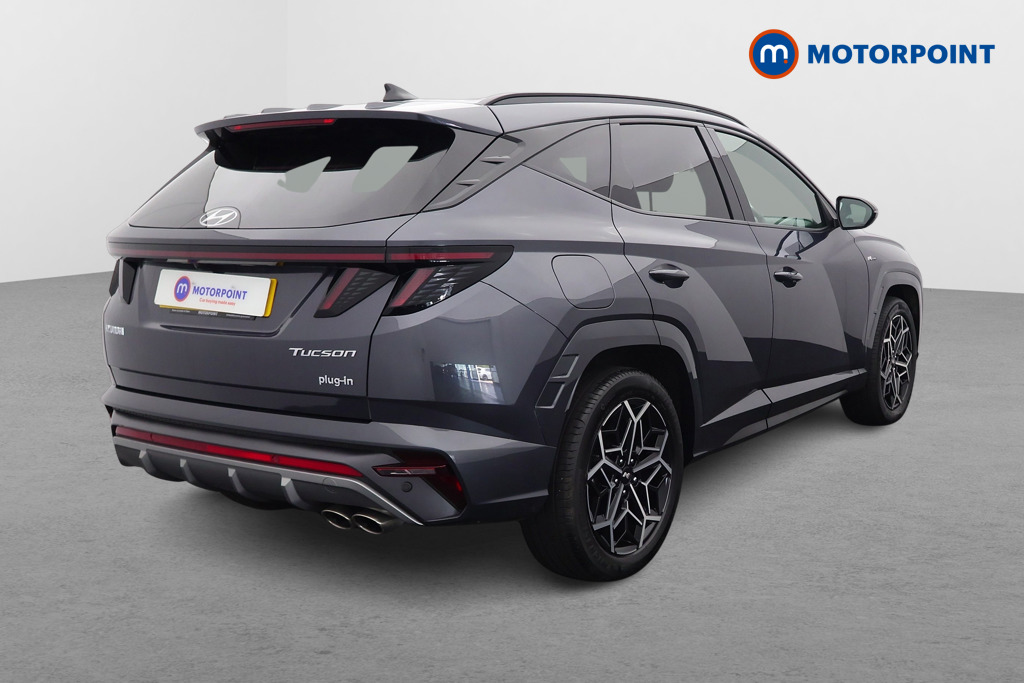 Hyundai Tucson N Line Automatic Petrol Plug-In Hybrid SUV - Stock Number (1567432) - Drivers side rear corner