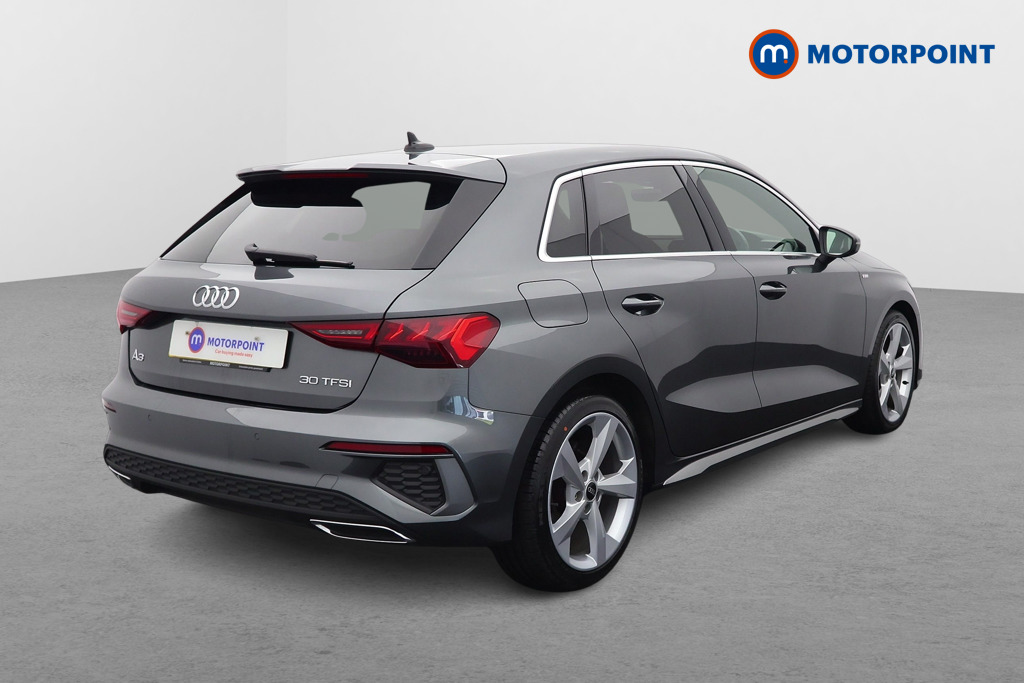 Audi A3 S Line Automatic Petrol Hatchback - Stock Number (1569399) - Drivers side rear corner