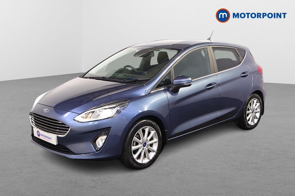 Ford Fiesta Titanium Manual Petrol Hatchback - Stock Number (1570003) - Passenger side front corner