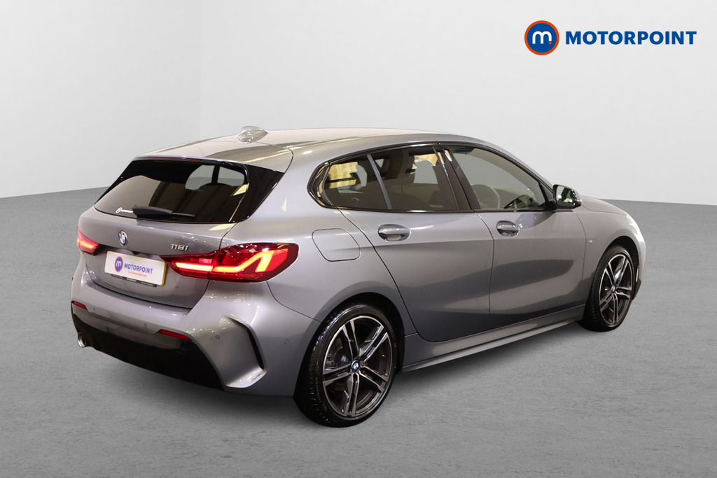 BMW 1 Series M Sport Automatic Petrol Hatchback - Stock Number (1570208) - Drivers side rear corner