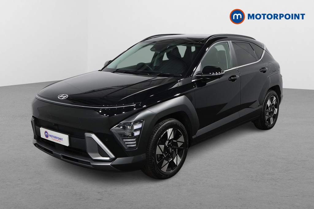 Hyundai Kona Ultimate Automatic Petrol-Electric Hybrid SUV - Stock Number (1571524) - Passenger side front corner