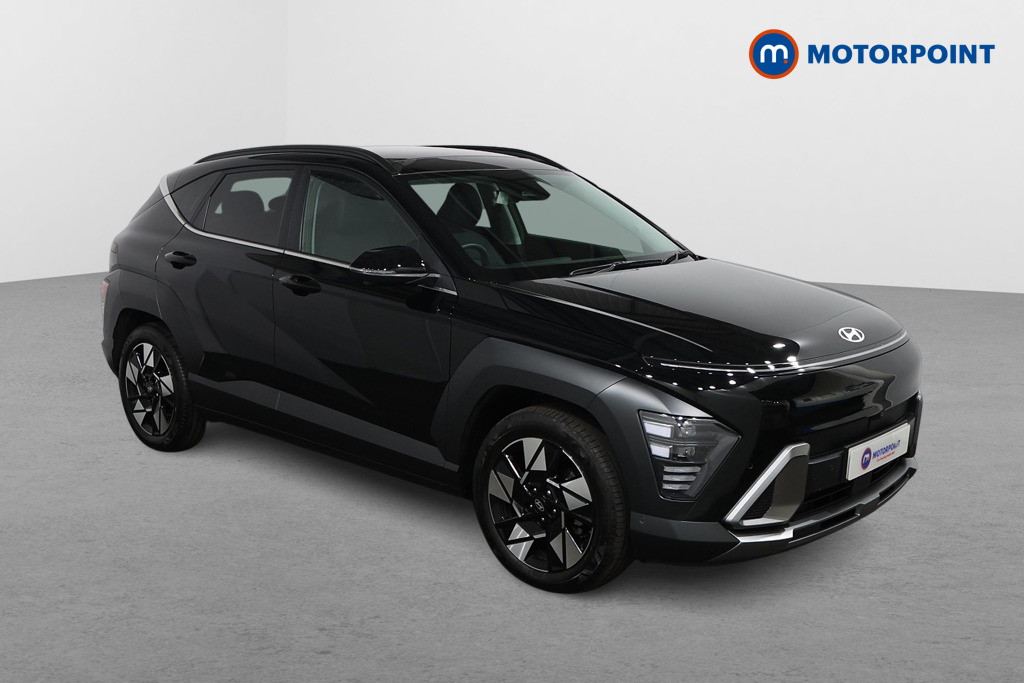 Hyundai Kona Ultimate Automatic Petrol-Electric Hybrid SUV - Stock Number (1571524) - Drivers side front corner