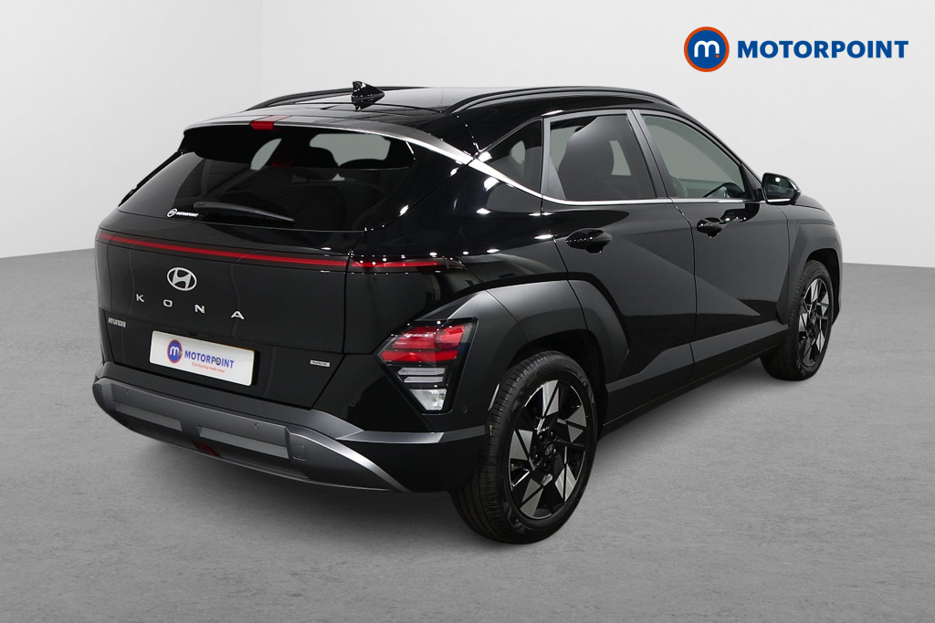 Hyundai Kona Ultimate Automatic Petrol-Electric Hybrid SUV - Stock Number (1571524) - Drivers side rear corner