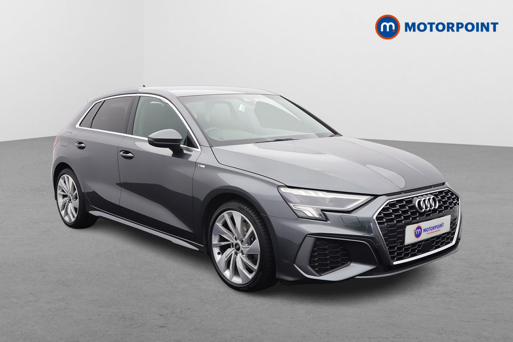 Audi A3 S Line Manual Petrol Hatchback - Stock Number (1562321) - Drivers side front corner