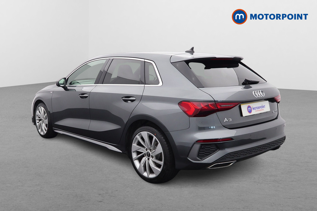 Audi A3 S Line Manual Petrol Hatchback - Stock Number (1562321) - Passenger side rear corner