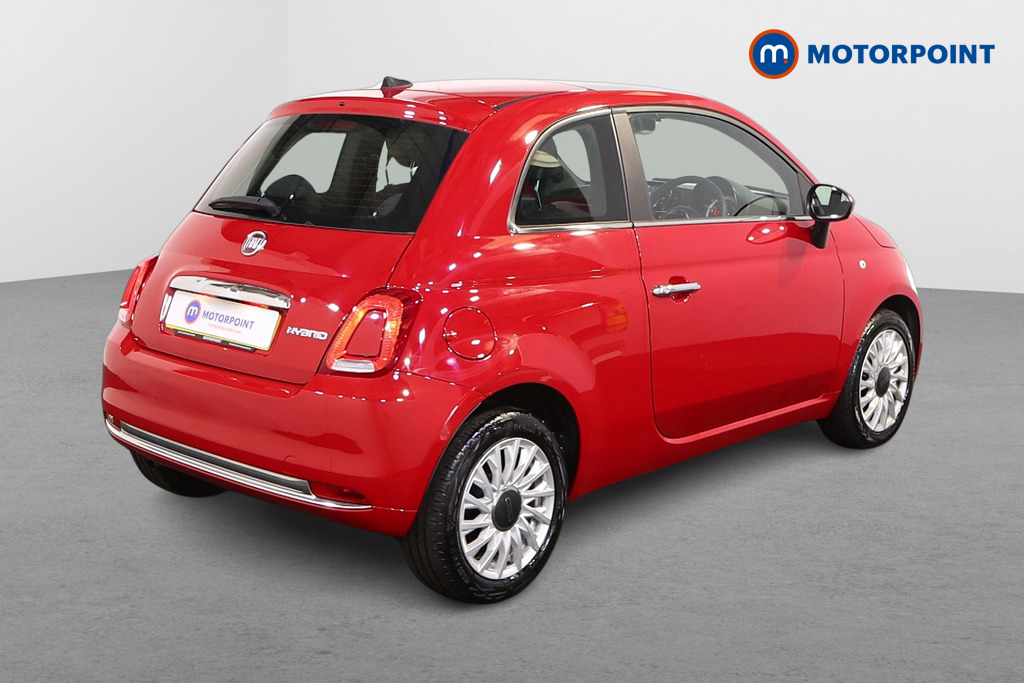 Fiat 500 1.0 Mild Hybrid 3Dr Manual Petrol-Electric Hybrid Hatchback - Stock Number (1568199) - Drivers side rear corner