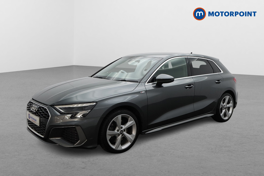 Audi A3 S Line Manual Petrol Hatchback - Stock Number (1570603) - Passenger side front corner