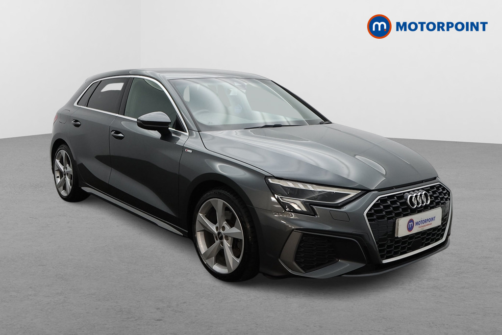 Audi A3 S Line Manual Petrol Hatchback - Stock Number (1570603) - Drivers side front corner