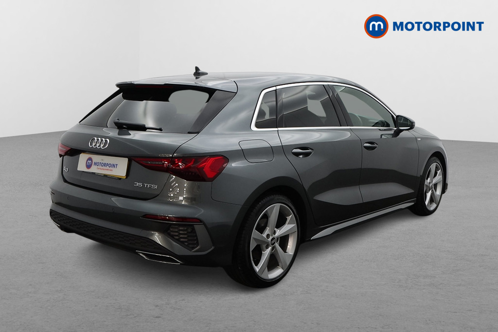 Audi A3 S Line Manual Petrol Hatchback - Stock Number (1570603) - Drivers side rear corner