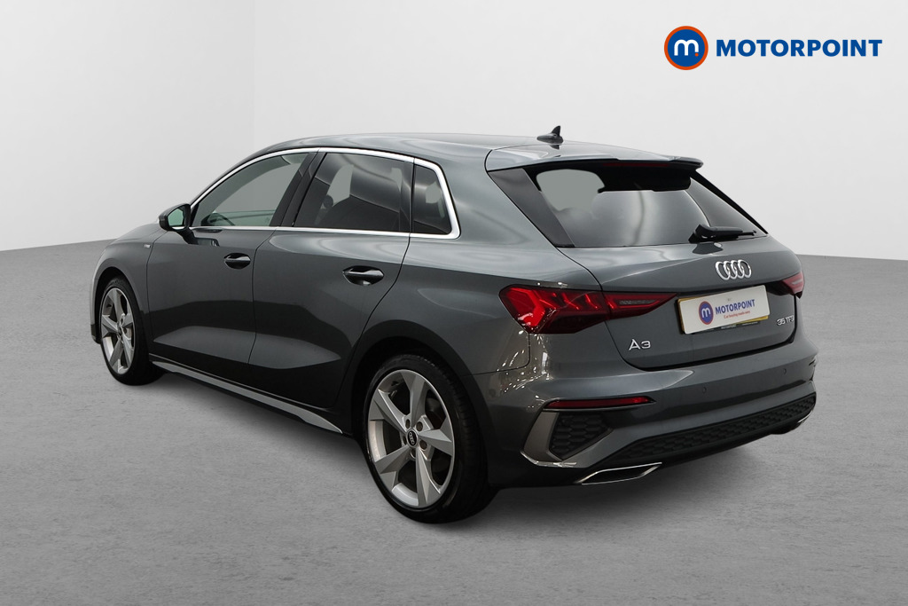 Audi A3 S Line Manual Petrol Hatchback - Stock Number (1570603) - Passenger side rear corner