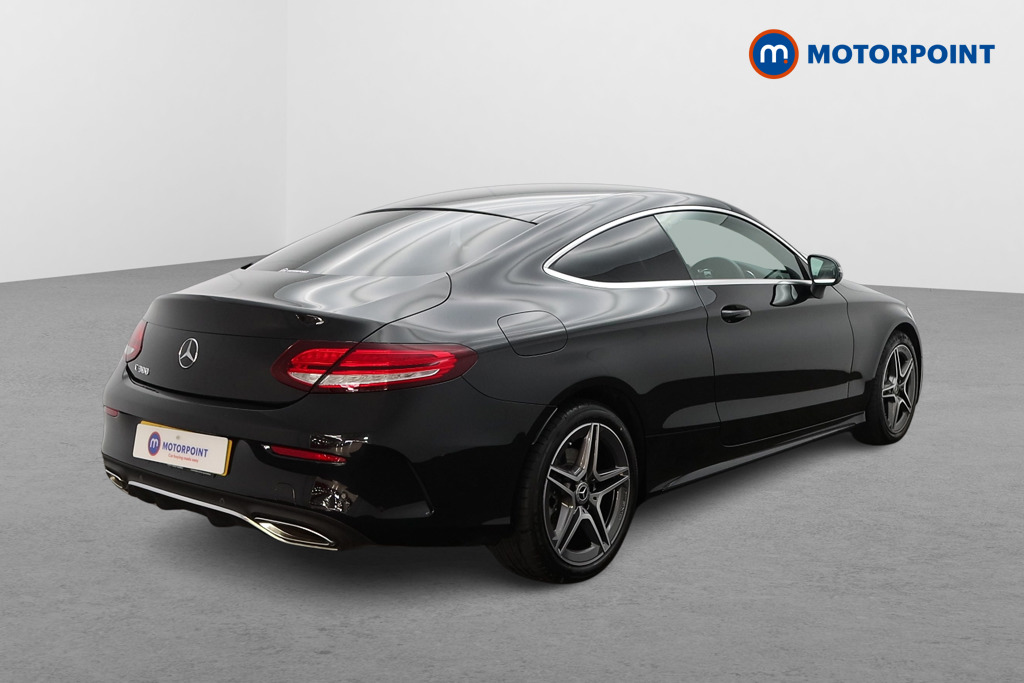 Mercedes-Benz C Class Amg Line Edition Automatic Petrol Coupe - Stock Number (1571426) - Drivers side rear corner