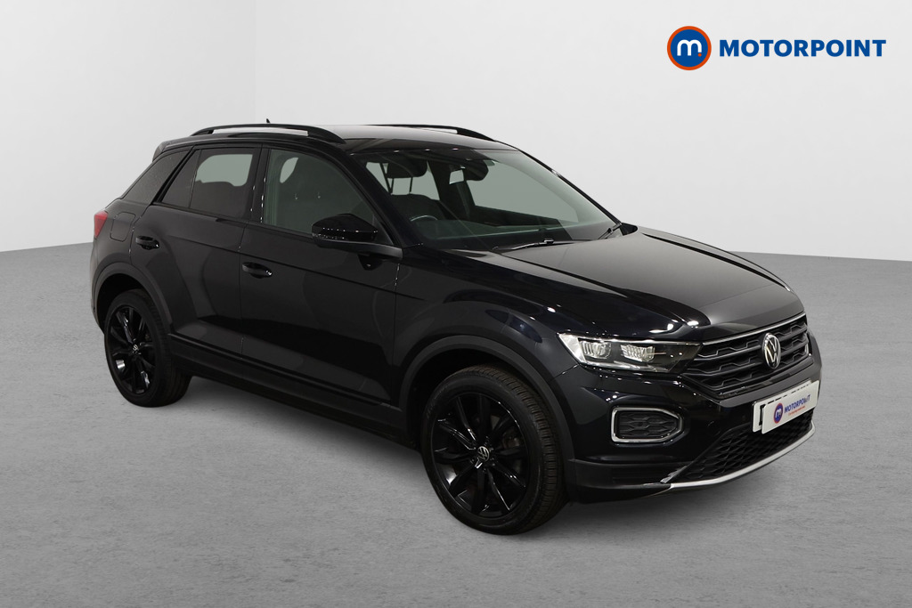 Volkswagen T-Roc Black Edition Automatic Petrol SUV - Stock Number (1571610) - Drivers side front corner