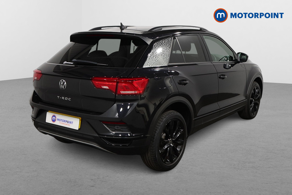Volkswagen T-Roc Black Edition Automatic Petrol SUV - Stock Number (1571610) - Drivers side rear corner
