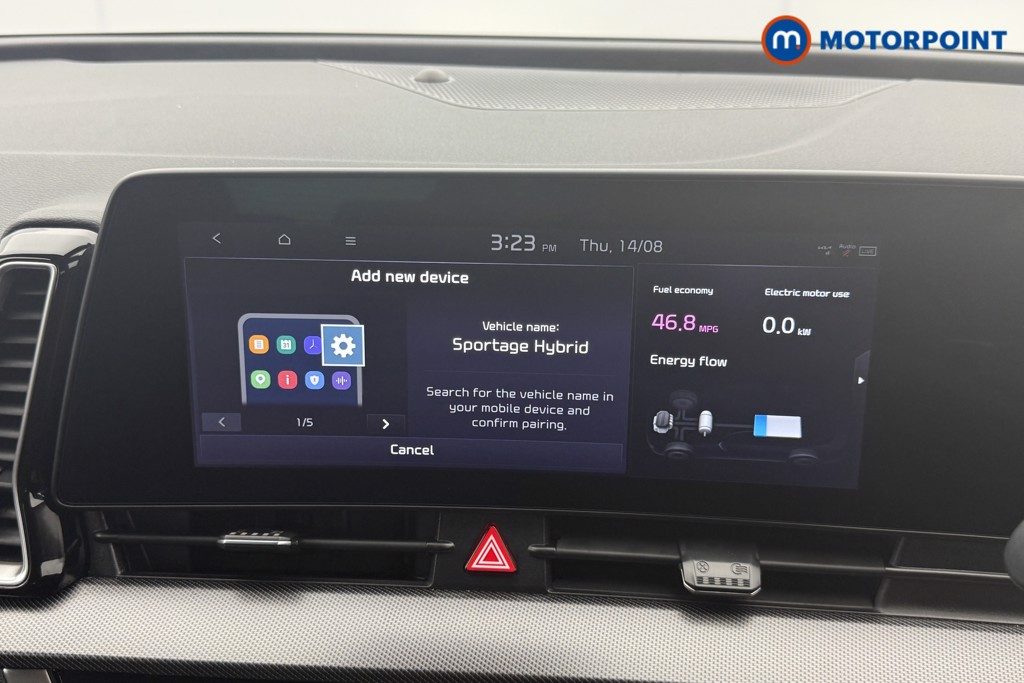 KIA Sportage 3 Automatic Petrol-Electric Hybrid SUV - Stock Number (1571738) - 11th supplementary image
