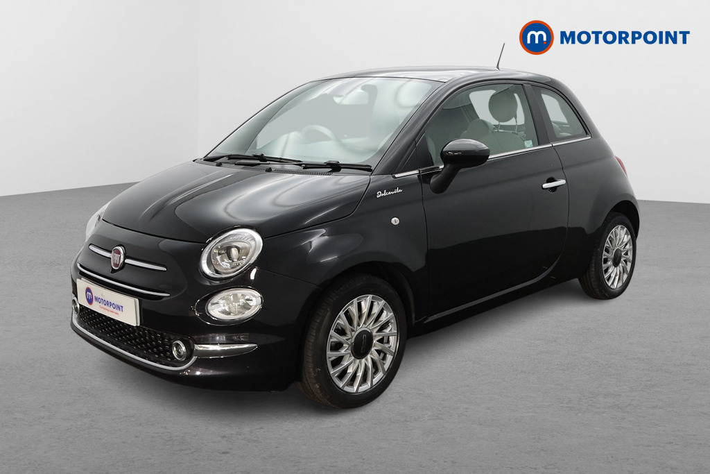 Fiat 500 Dolcevita Manual Petrol-Electric Hybrid Hatchback - Stock Number (1543152) - Passenger side front corner