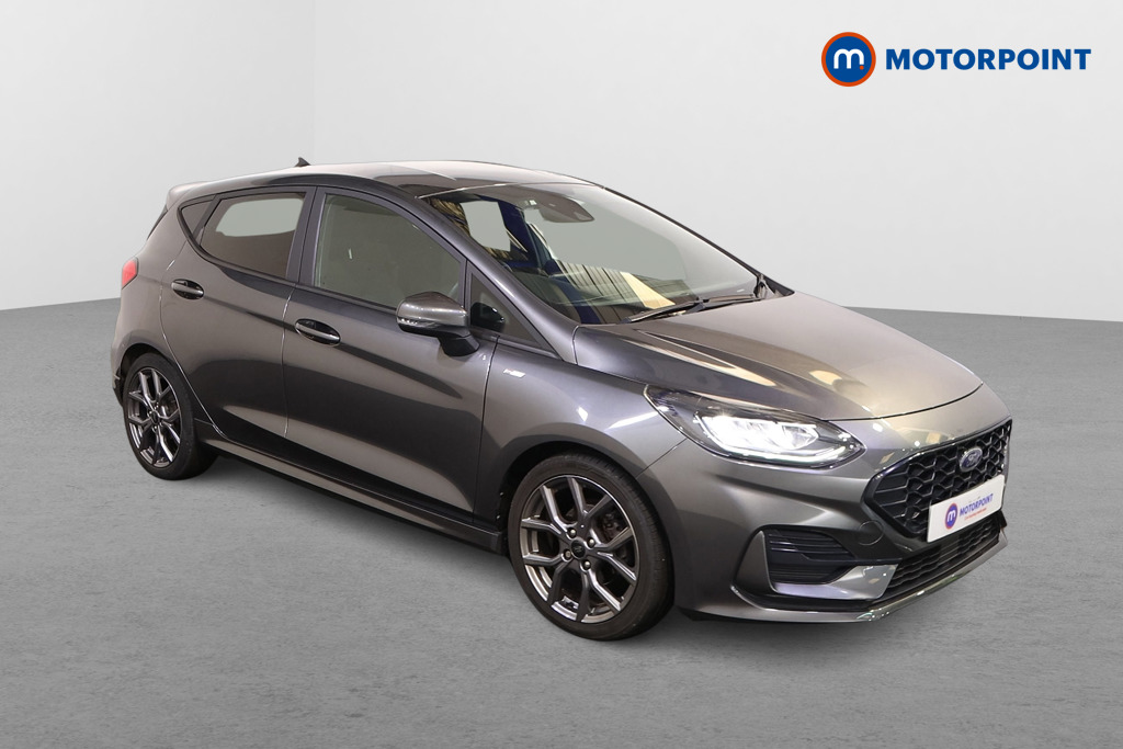 Ford Fiesta St-Line Manual Petrol-Electric Hybrid Hatchback - Stock Number (1555271) - Drivers side front corner