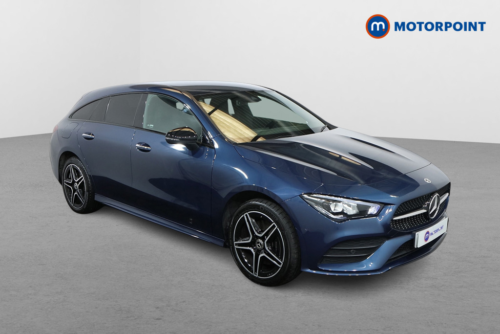 Mercedes-Benz CLA Amg Line Automatic Petrol Plug-In Hybrid Estate - Stock Number (1557435) - Drivers side front corner