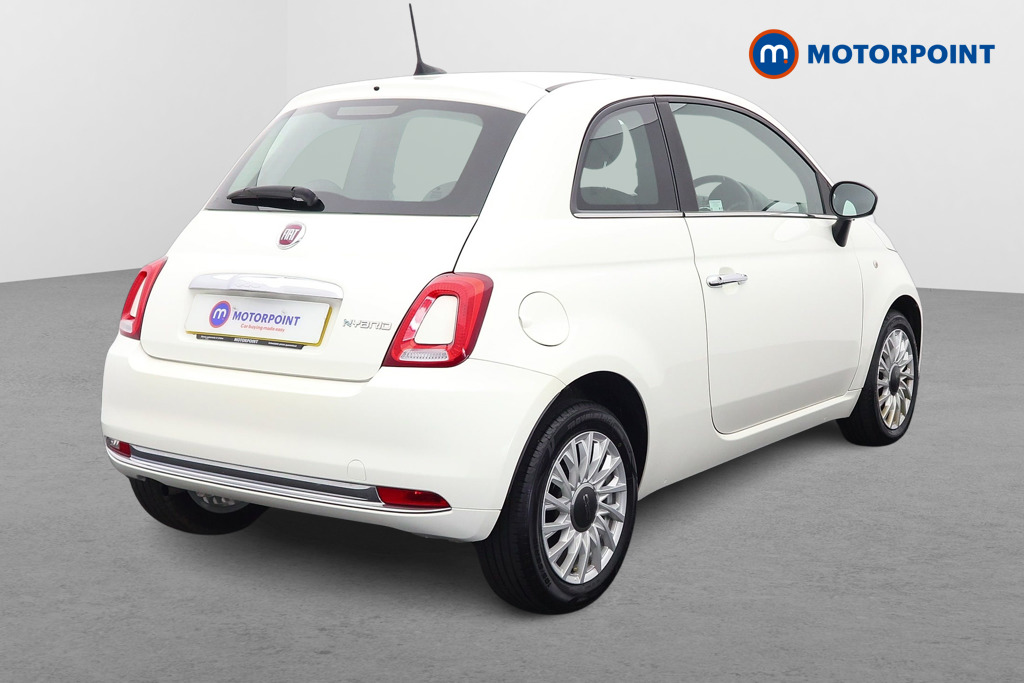 Fiat 500 1.0 Mild Hybrid 3Dr Manual Petrol-Electric Hybrid Hatchback - Stock Number (1562253) - Drivers side rear corner