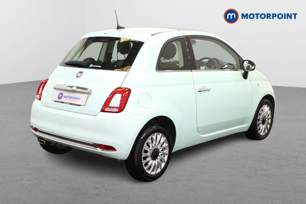 Fiat 500 Lounge Manual Petrol Hatchback - Stock Number (1562959) - Drivers side rear corner