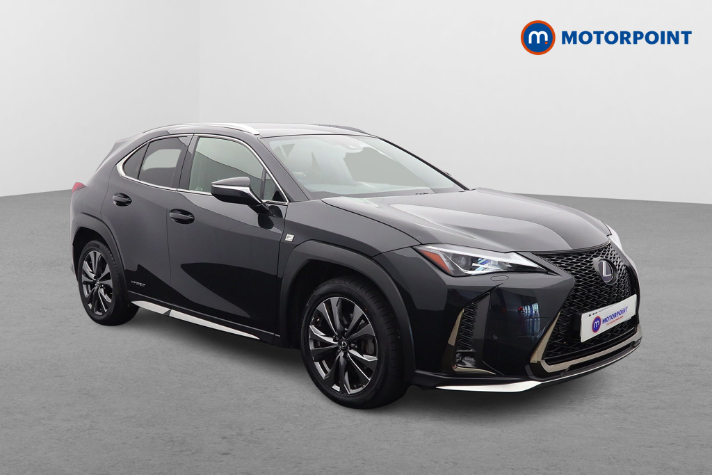 Lexus UX F-Sport Automatic Petrol-Electric Hybrid SUV - Stock Number (1564001) - Drivers side front corner