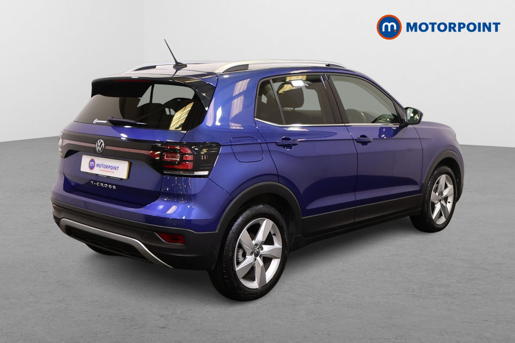 Volkswagen T-Cross SEL Manual Petrol SUV - Stock Number (1564032) - Drivers side rear corner