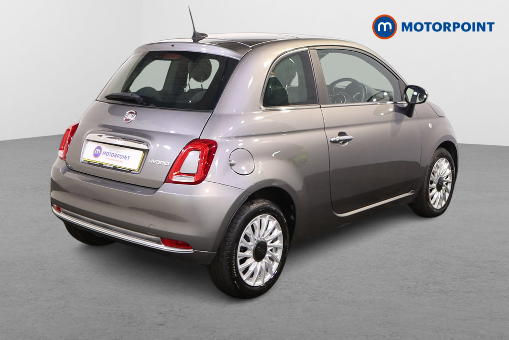 Fiat 500 1.0 Mild Hybrid 3Dr Manual Petrol-Electric Hybrid Hatchback - Stock Number (1565340) - Drivers side rear corner
