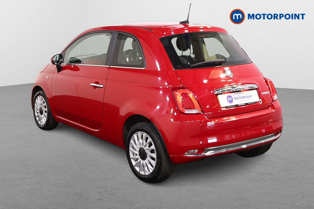Fiat 500 1.0 Mild Hybrid 3Dr Manual Petrol-Electric Hybrid Hatchback - Stock Number (1567527) - Passenger side rear corner