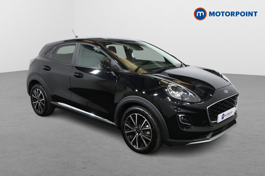 Ford Puma Titanium Automatic Petrol-Electric Hybrid SUV - Stock Number (1567987) - Drivers side front corner