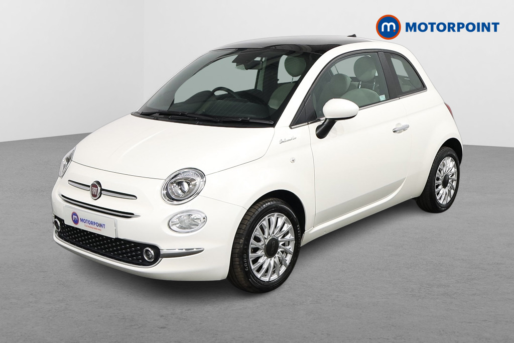 Fiat 500 Dolcevita Manual Petrol-Electric Hybrid Hatchback - Stock Number (1568244) - Passenger side front corner