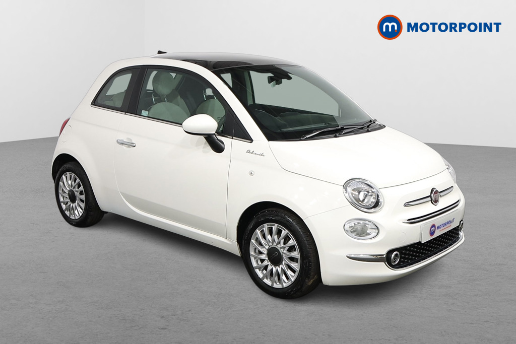 Fiat 500 Dolcevita Manual Petrol-Electric Hybrid Hatchback - Stock Number (1568244) - Drivers side front corner