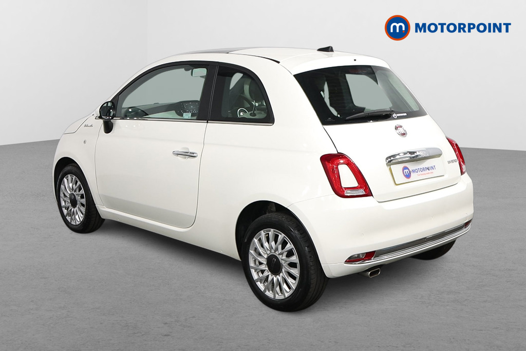 Fiat 500 Dolcevita Manual Petrol-Electric Hybrid Hatchback - Stock Number (1568244) - Passenger side rear corner