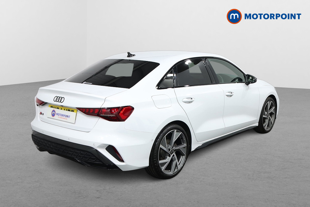 Audi A3 Black Edition Automatic Petrol Saloon - Stock Number (1569313) - Drivers side rear corner